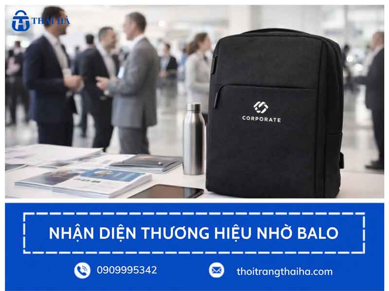 Nhận Diện Thương Hiệu Nhờ Balo Quà Tặng Khách Hàng Thái Hà